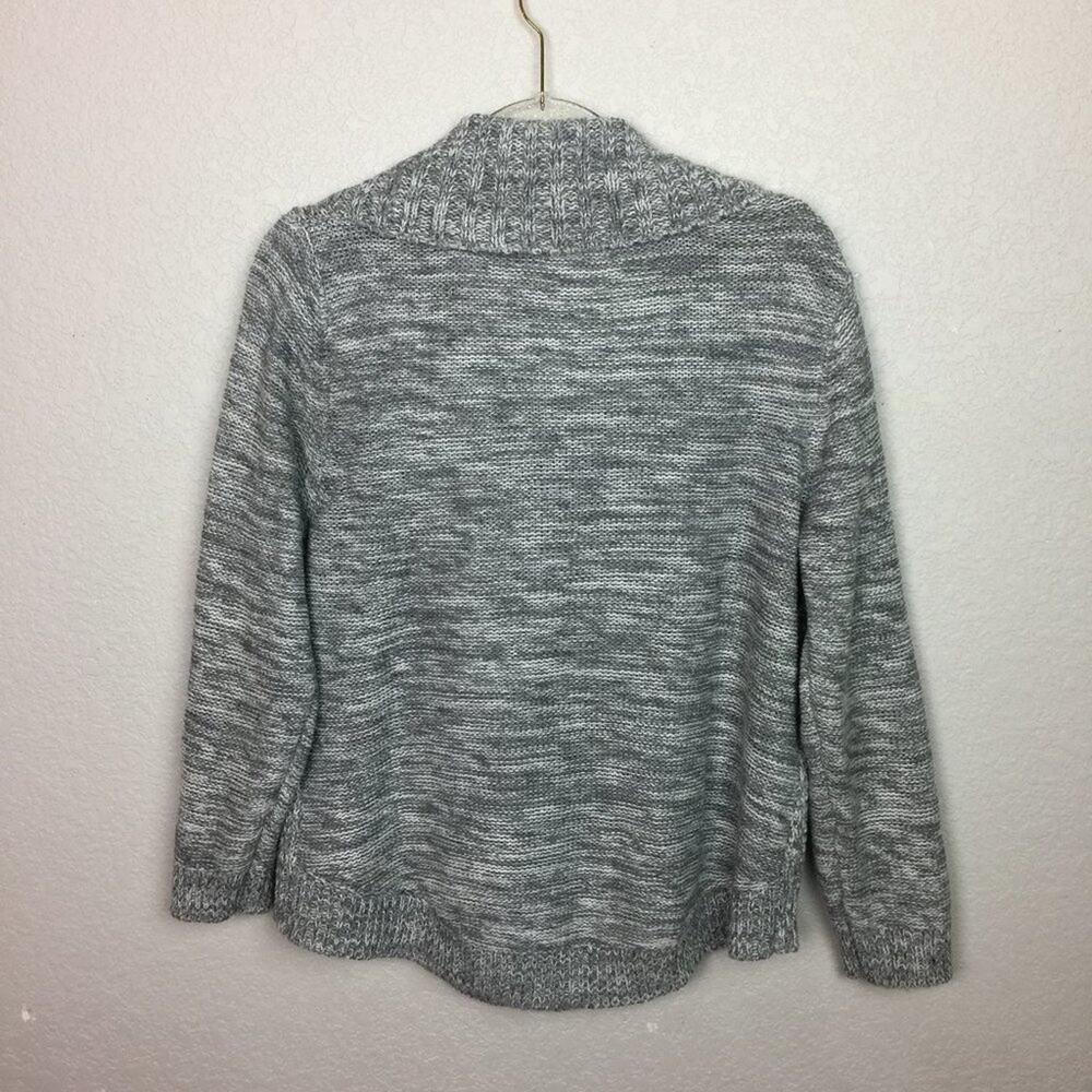 IT'S OUR TIME Heathered Gray Knit Sweater Sz XL - Picture 6 of 6
